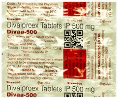 Divaa 500 Tablet 15 Divaa 500 Tablet 15
