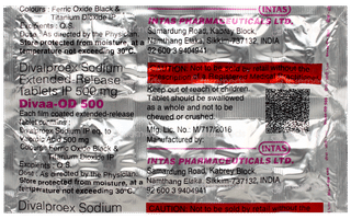 Divaa Od 500 Tablet 10