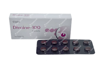 Divaine 100 MG Tablet 10