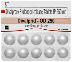 Divalprid Od 250 Tablet 10