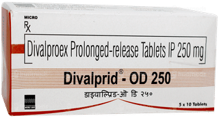 Divalprid Od 250 Tablet 10