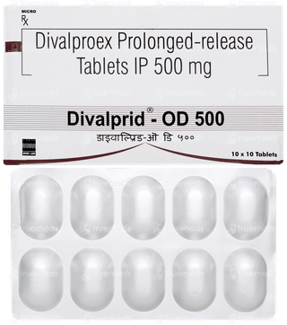 Divalprid Od 500 Tablet 10