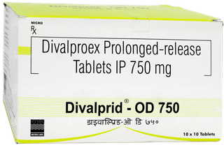 Divalprid Od 750 Tablet 10