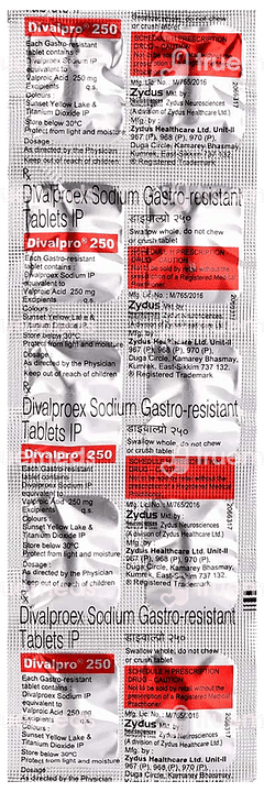 Divalpro 250 Tablet 10