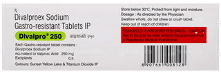Divalpro 250 Tablet 10