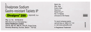 Divalpro 250 Tablet 10