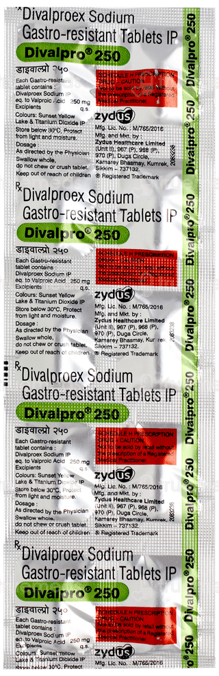 Divalpro 250 Tablet 10