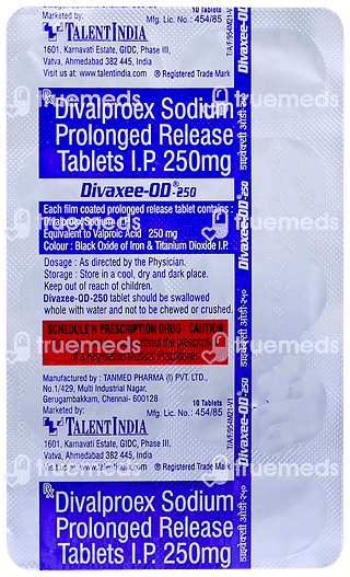 Divaxee Od 250 Tablet 10