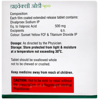 Divaxee Od 500 Tablet 10