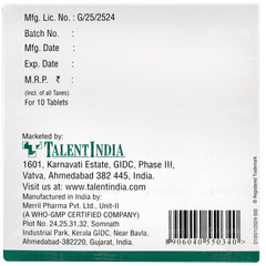 Divaxee Od 500 Tablet 10 Divaxee Od 500 Tablet 10