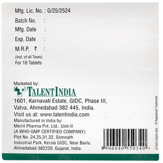 Divaxee Od 500 Tablet 10