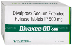 Divaxee Od 500 Tablet 10 Divaxee Od 500 Tablet 10
