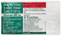 Divaxee Od 500 Tablet 10 Divaxee Od 500 Tablet 10