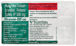 Divaxee Od 500 Tablet 10
