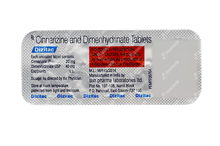 Dizitac 20/40 MG Tablet 10