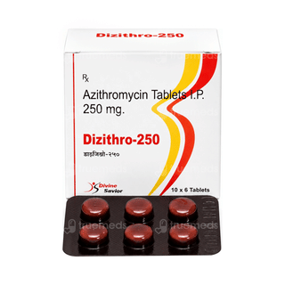 Dizithro 250 Mg Tablet 6