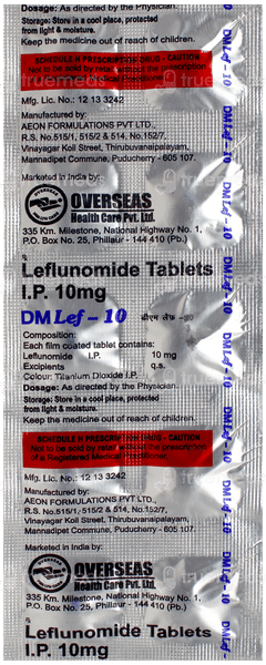 Dm Lef 10 Tablet 10