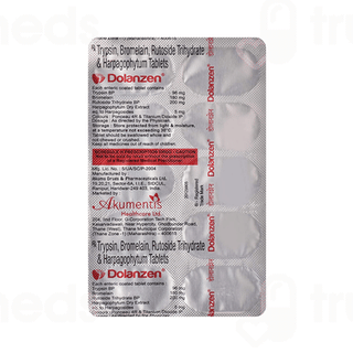 Dolanzen 96/200/180 MG Tablet 10