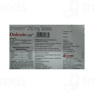 Dolestin 250 MG Tablet 10