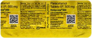 Doliprane 500 Tablet 10