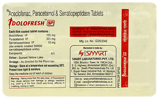 Dolofresh Sp Tablet 10