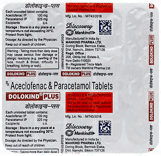 Dolokind Plus Tablet 15