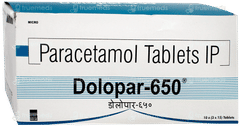 Dolopar 650 Tablet 15