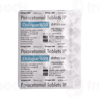 Dolopar 650 Tablet 15