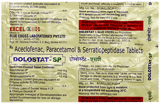 Dolostat Sp Tablet 10