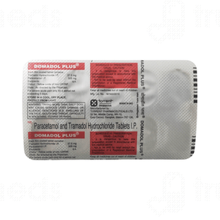 Domadol Plus 325/37.5 MG Tablet 10