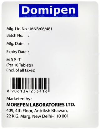 Domipen Tablet 10