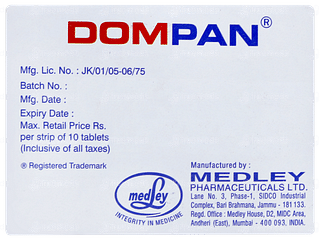 Dompan Tablet 10