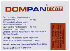 Dompan Forte Tablet 10 Dompan Forte Tablet 10
