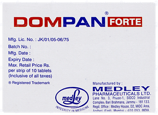 Dompan Forte Tablet 10