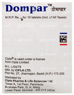 Dompar Tablet 10 Dompar Tablet 10