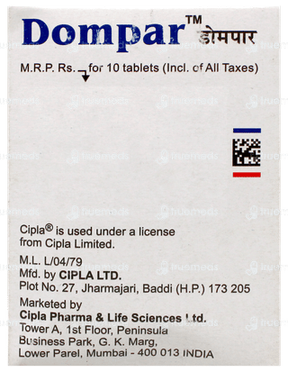 Dompar Tablet 10
