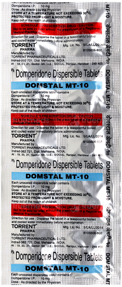 Domstal Mt 10 Tablet 10 Domstal Mt 10 Tablet 10