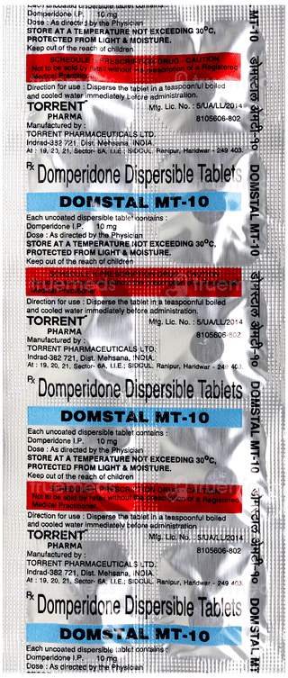Domstal Mt 10 Tablet 10