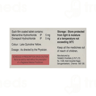 Donamind M 5/5 MG Tablet 10