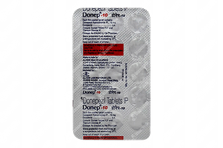 Donep 10 MG Tablet 15