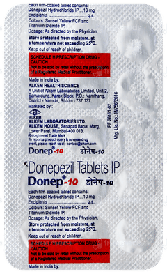 Donep 10 Tablet 15 Donep 10 Tablet 15