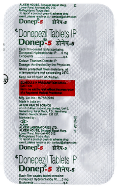 Donep 5 Tablet 15