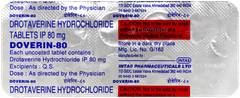 Doverin 80 Tablet 10