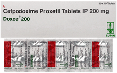 Doxcef 200 Tablet 10 Doxcef 200 Tablet 10