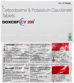 Doxcef Cv 200 Tablet 10