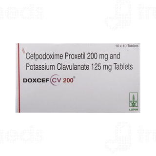 Doxcef Cv 200 Tablet 10