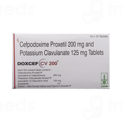 Doxcef Cv 200 Tablet 10