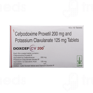 Doxcef Cv 200 Tablet 10
