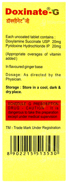 Doxinate G Tablet 10