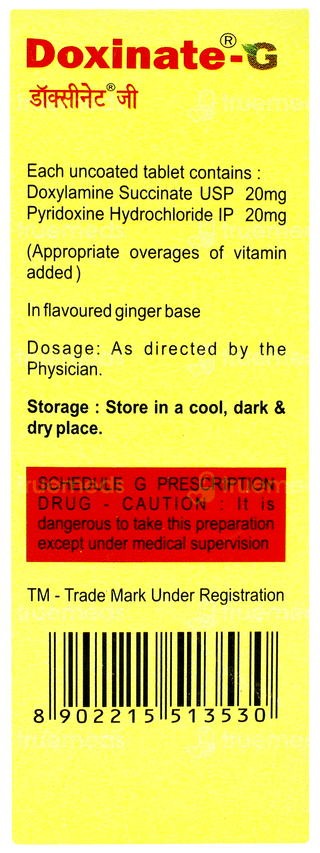 Doxinate G Tablet 10